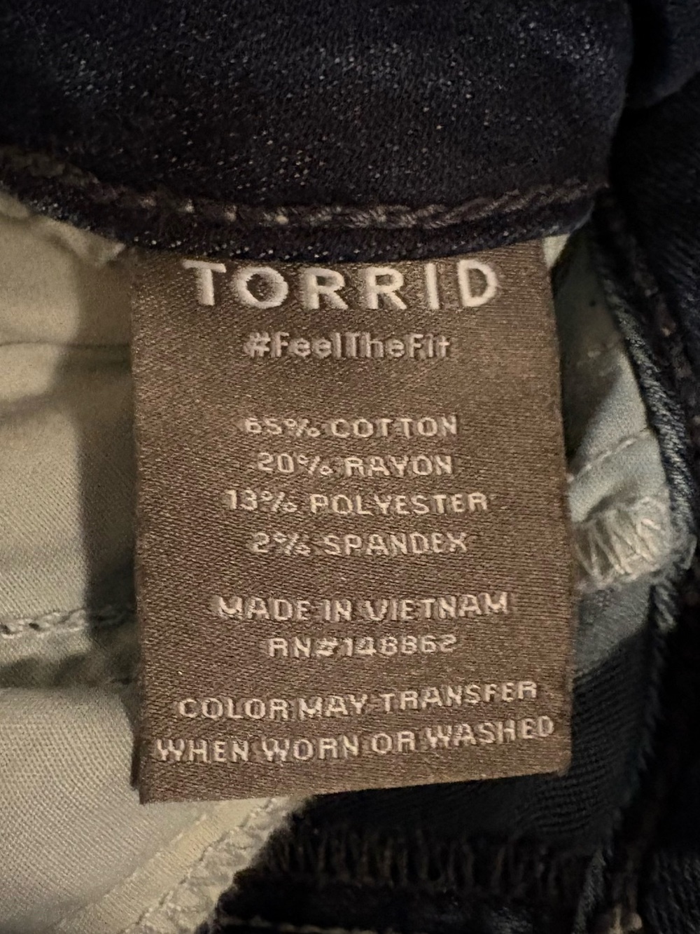 torrid Jegging High-Rise Skinny Jeans Extra Short Length - Picture 4 of 6